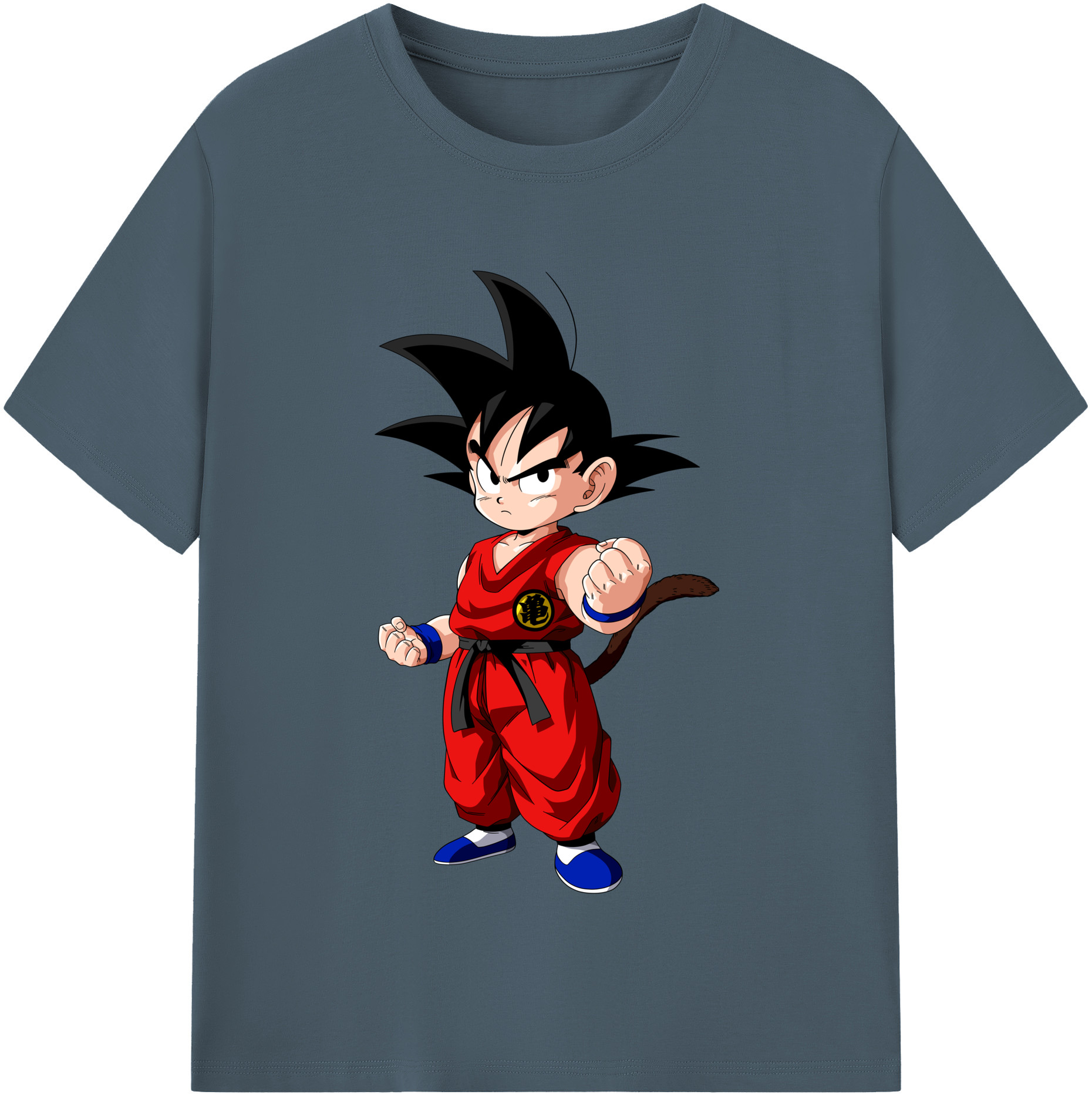 （画像用） ドラゴンボール 孫悟空（そん ごくう）Son Goku カカロット DRAGON BALL Kakarotto 綿100％半袖Tシャツ（フロントプリント）
